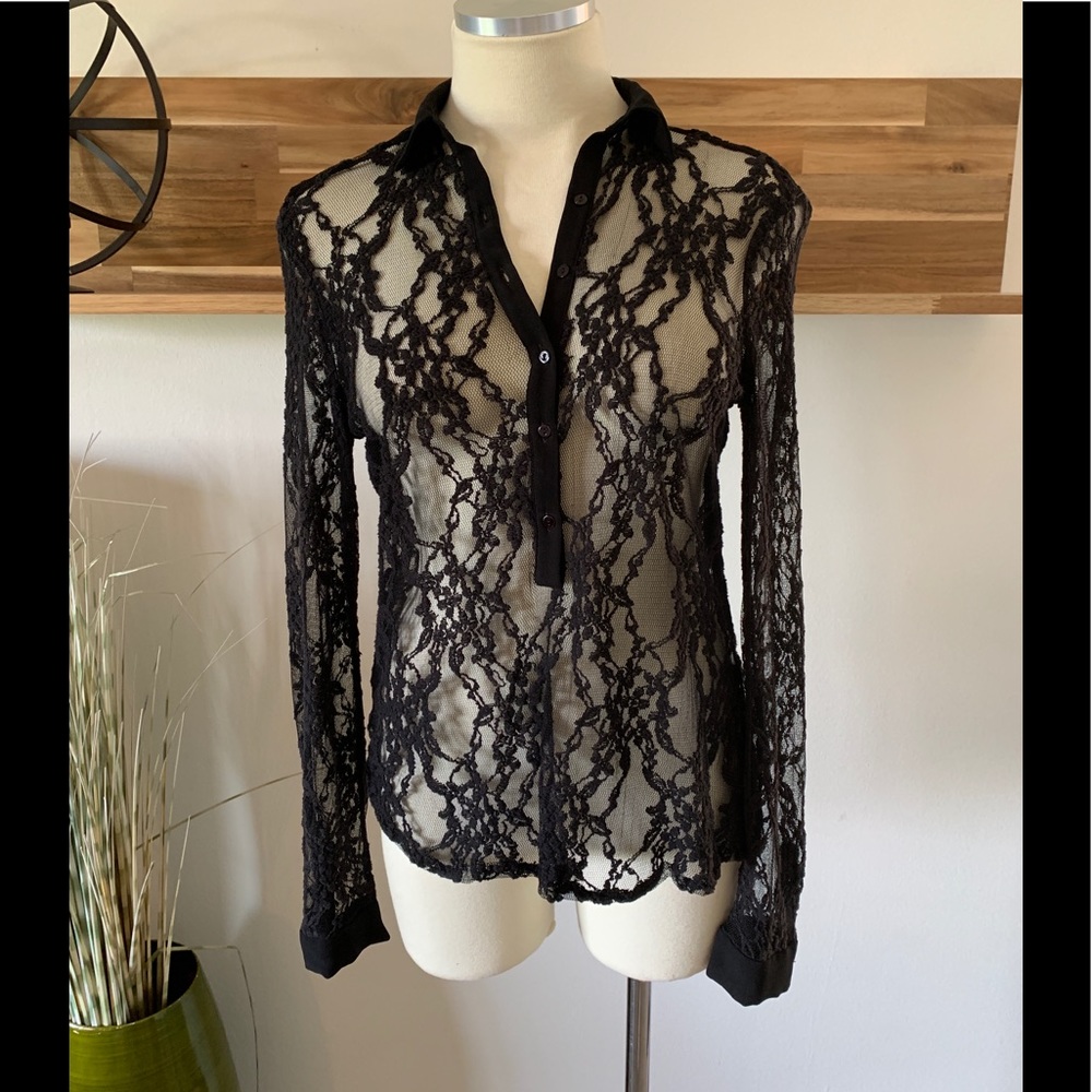 Zara lace top